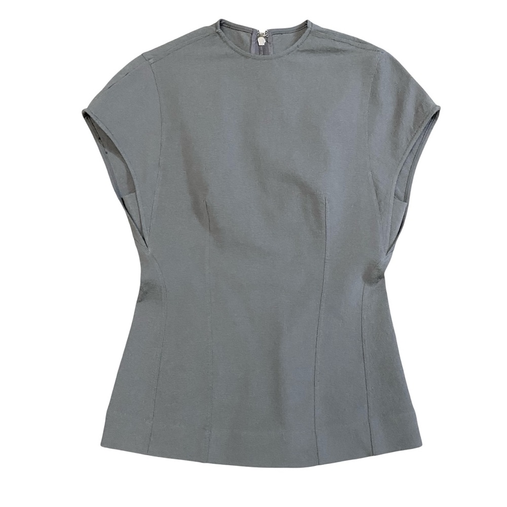 Rick Owens SS18 Dirt Cap Sleeve Blouse S/XS